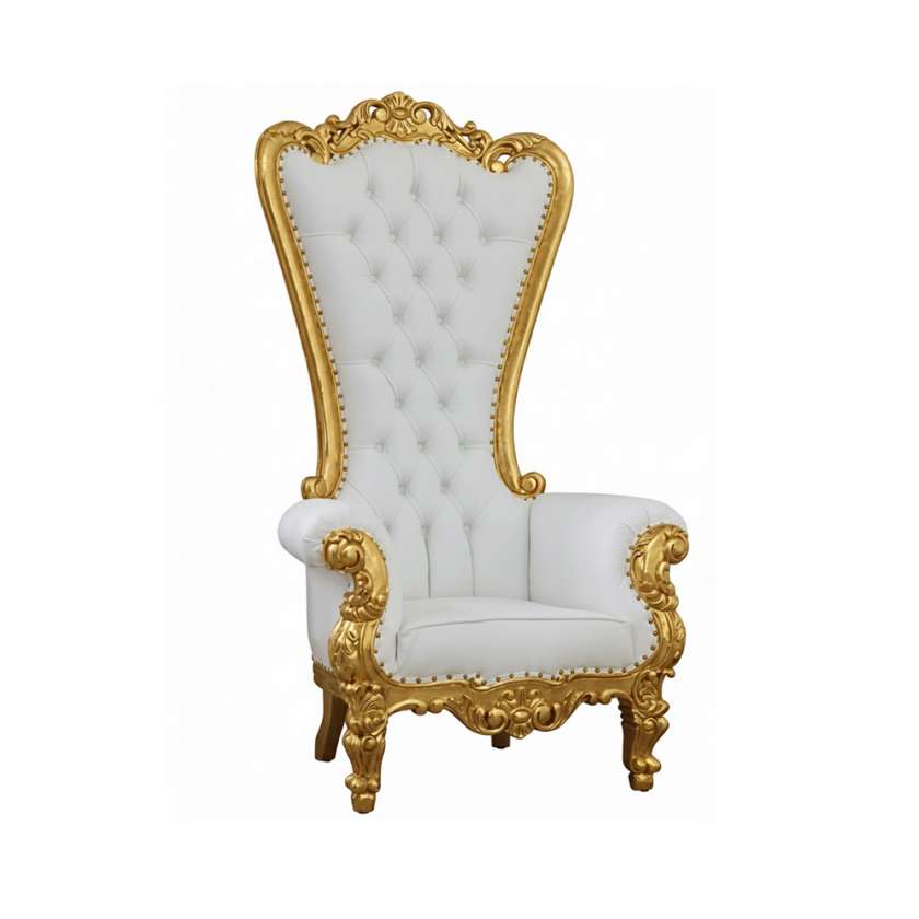Gold Throne Chair