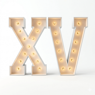 Marquee Letter 4ft XV