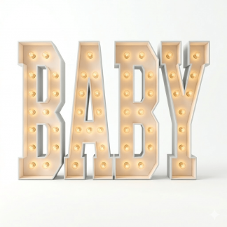 Marquee Letter 4ft BABY