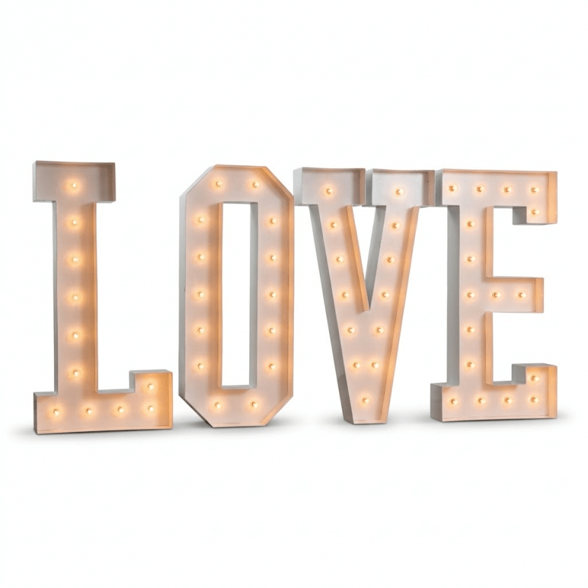 Marquee Letter 4ft LOVE